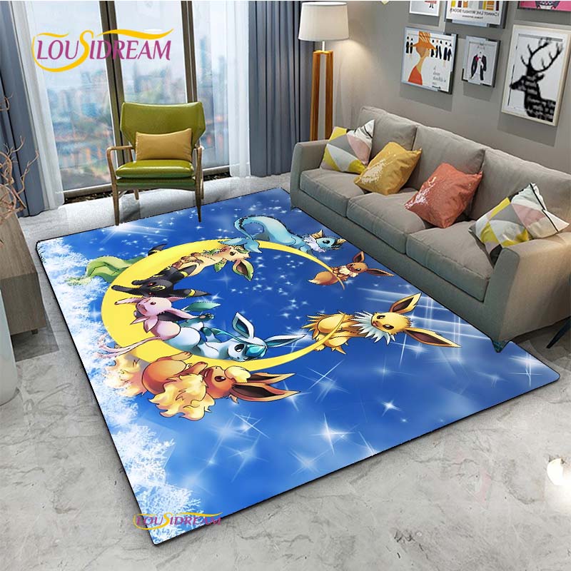 Area Rug - Cartoon Anime P-POCKET-MONSTER UnSlip Rug for