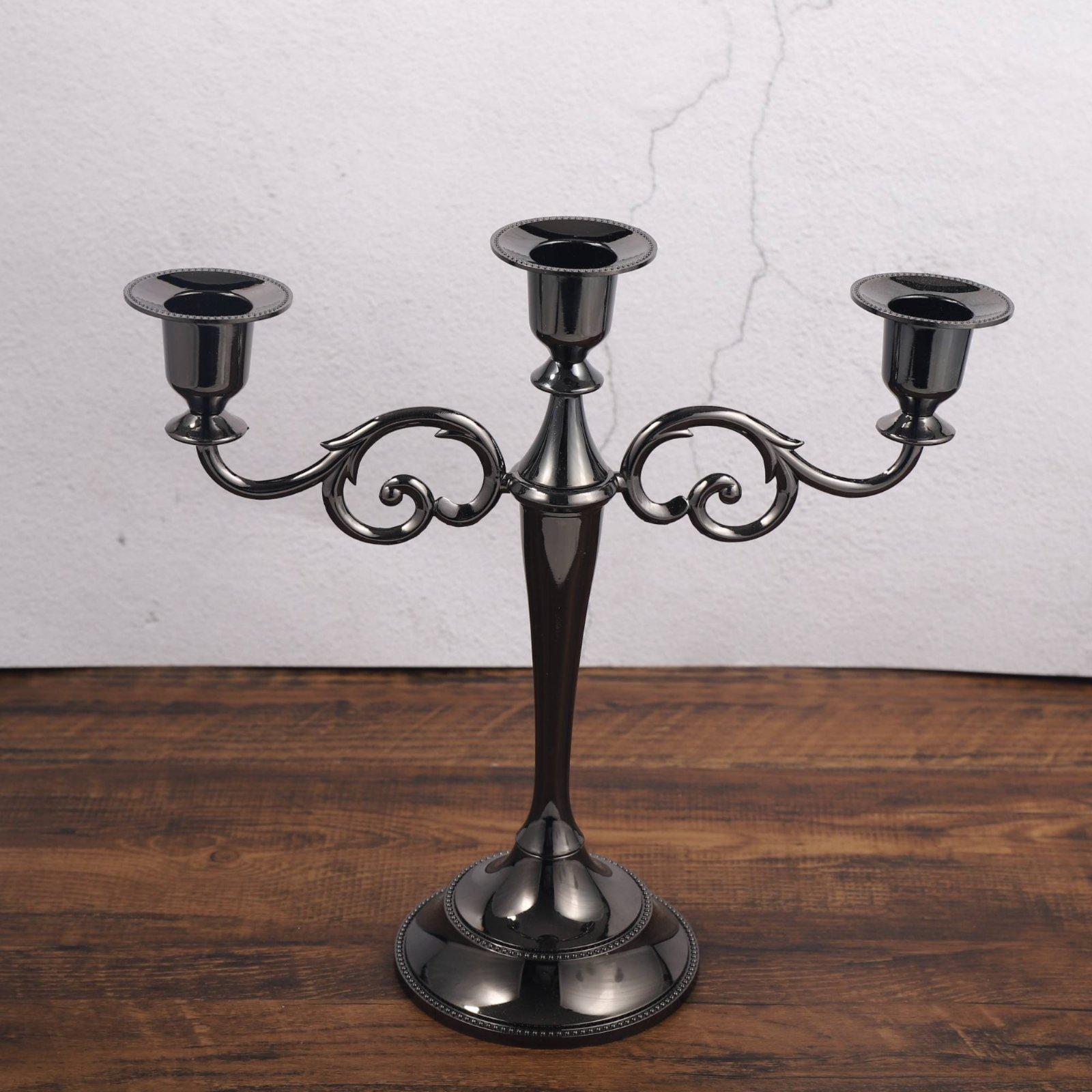 Candle Holder Decor - Retro Bronze Candle Holder Zinc Alloy