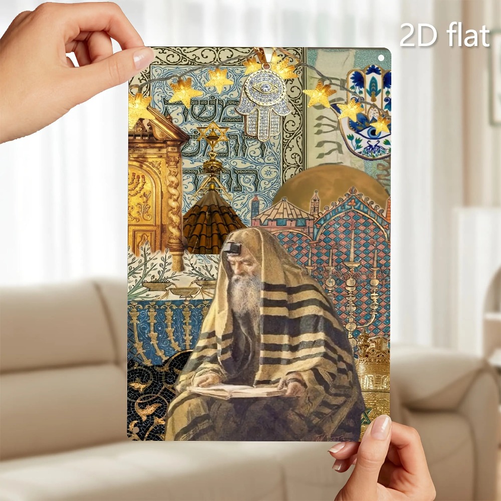 CIFBUY Vintage Jewish Elder Re - Wall Art ulasan dan harga
