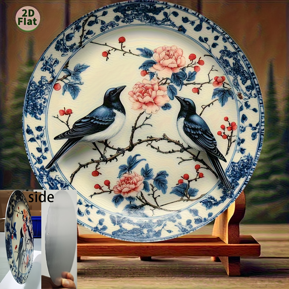Vintage Chinese Floral Aluminu - Interior Design Living Room ulasan dan harga