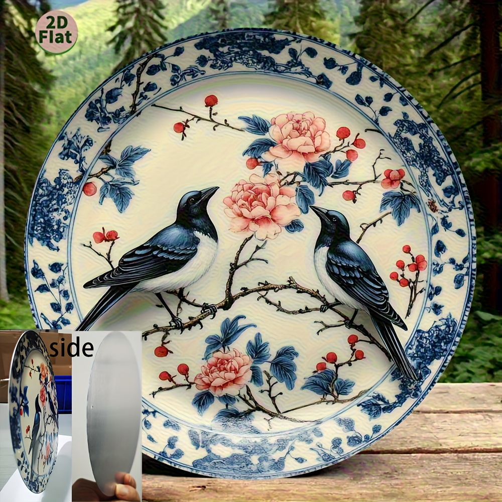 Vintage Chinese Floral Aluminu - Interior Design Living Room ulasan dan harga
