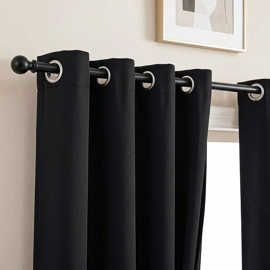 2pcs Blackout Thermal Curtains - Interior Design Living Room ulasan dan harga