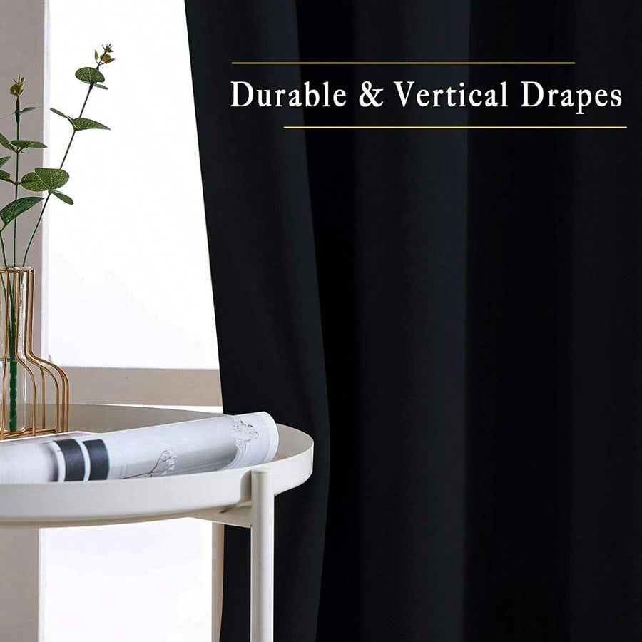 2pcs Blackout Thermal Curtains - Interior Design Living Room ulasan dan harga