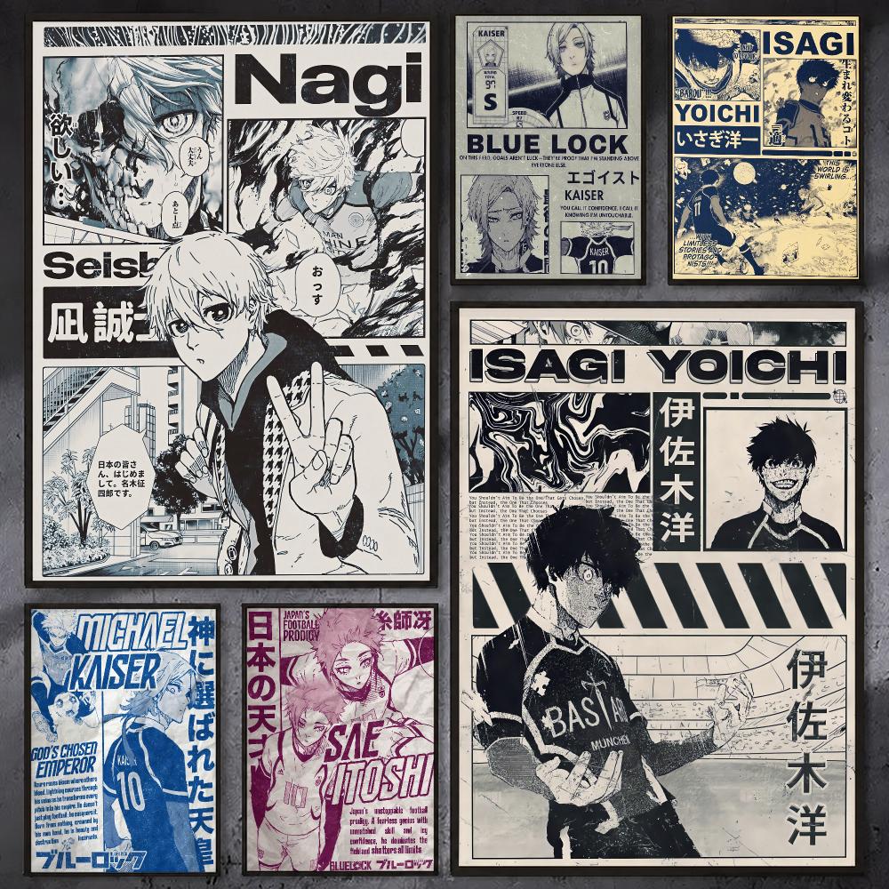 Japan Anime Manga B-Blue Lock  - Interior Design Living Room ulasan dan harga