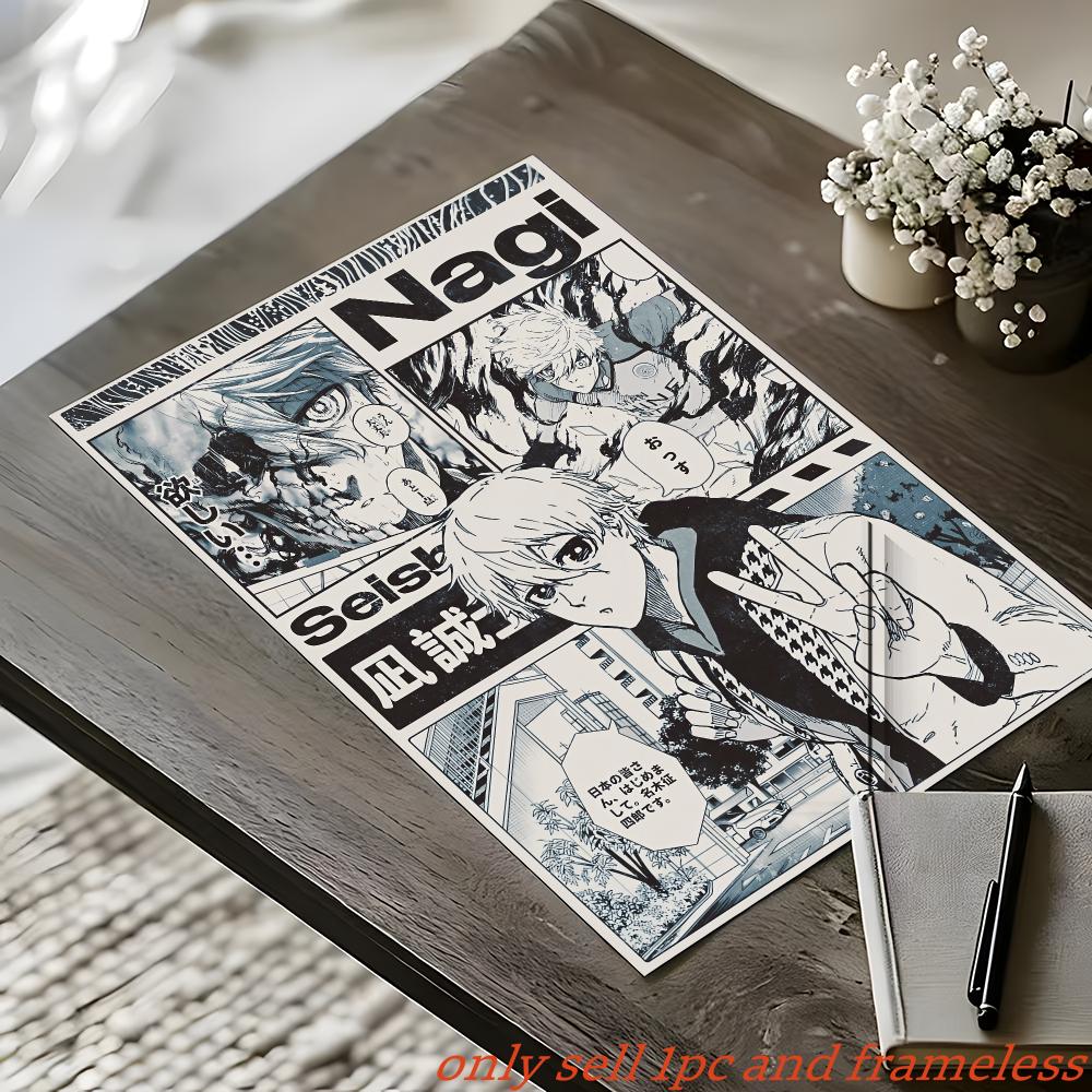 Japan Anime Manga B-Blue Lock  - Interior Design Living Room ulasan dan harga
