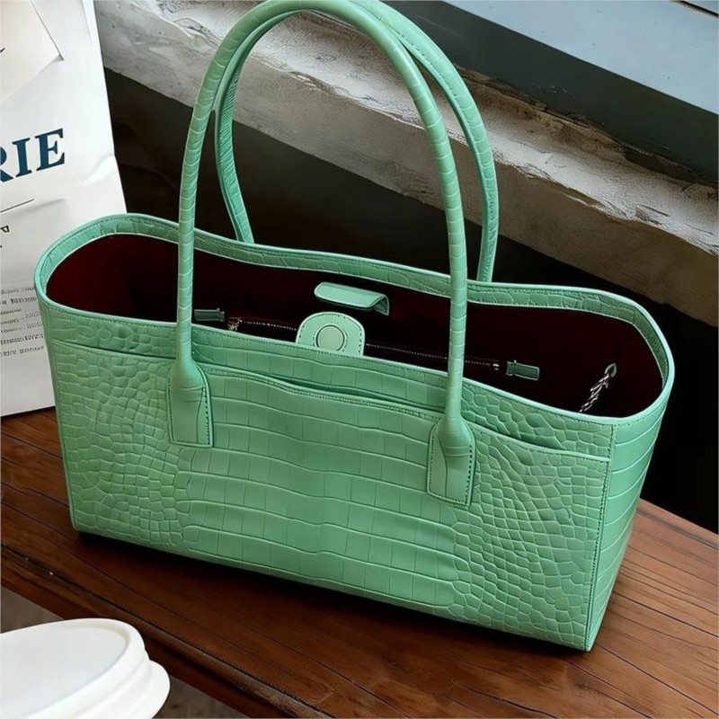 Vintage Green Tote Bag Women F - Interior Design High End ulasan dan harga