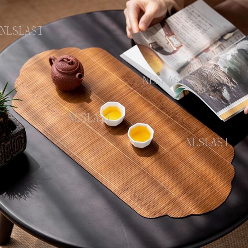 Natural Woven Bamboo Tea Mat N - Table Runner ulasan dan harga