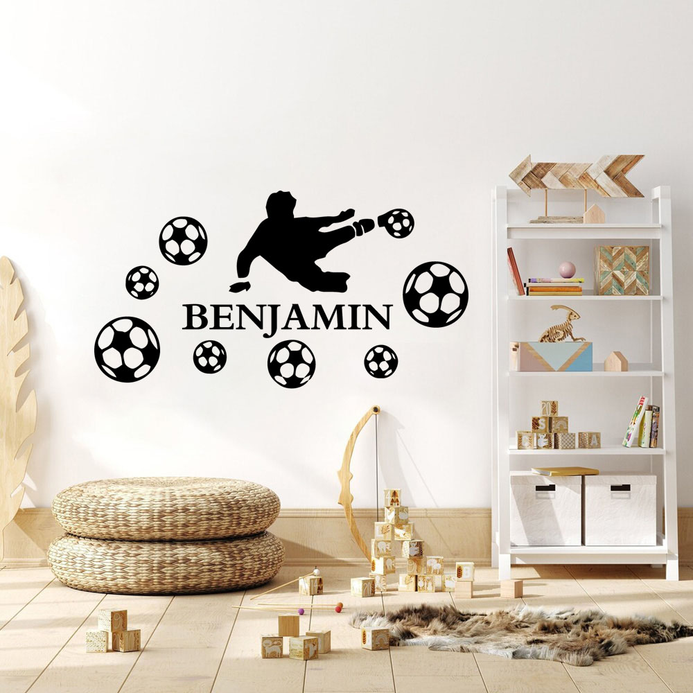 1pc Fashion Custom Name Boy Pl - Wall Sticker ulasan dan harga