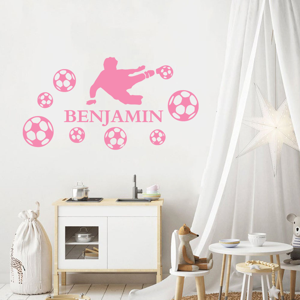 1pc Fashion Custom Name Boy Pl - Wall Sticker ulasan dan harga