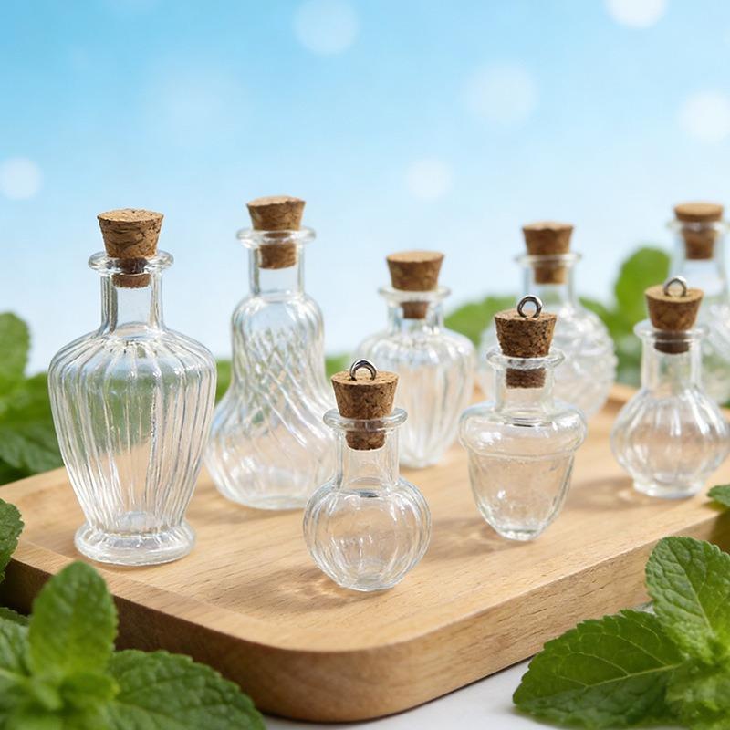 {#} 1Pcs Miniature Glass Vase  - Vase Decor ulasan dan harga