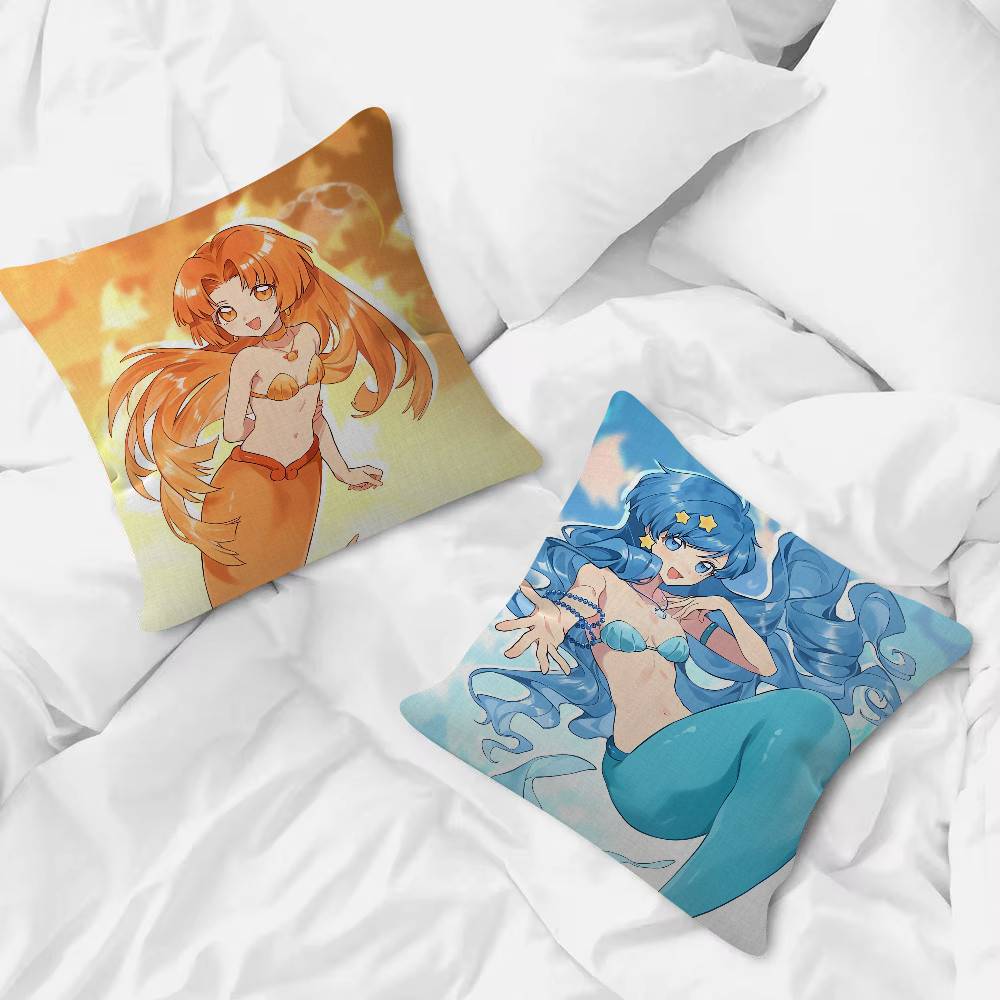 Anime Mermaid Melody Pichi Pic - Throw Pillow ulasan dan harga