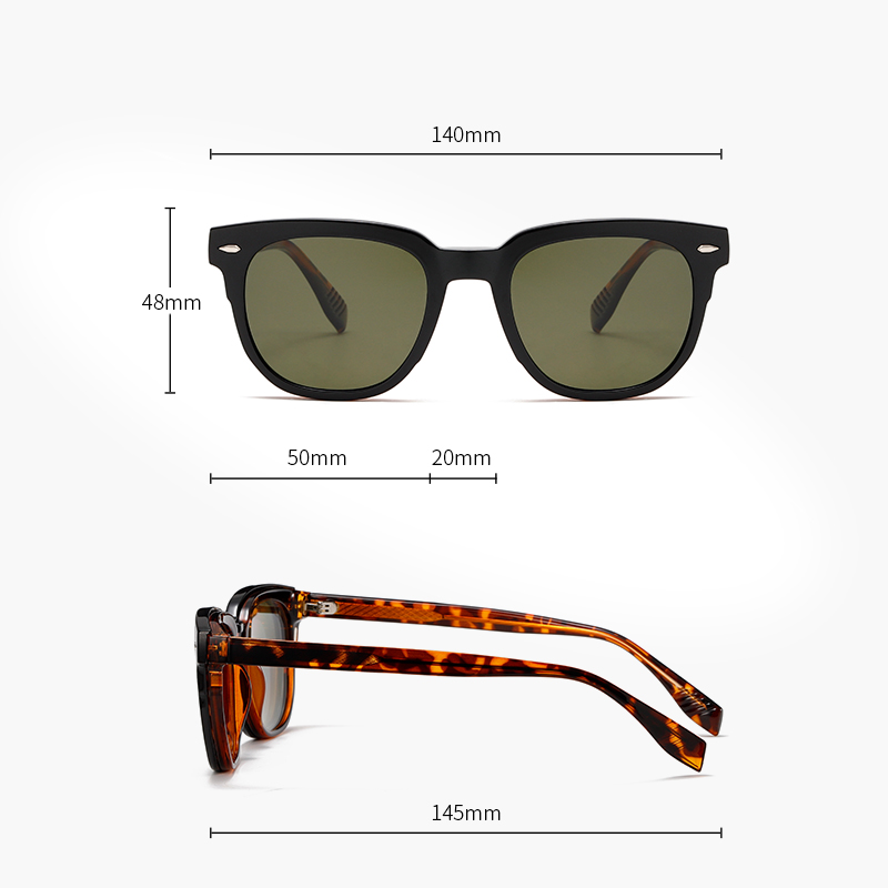 Fashion Sunglasses Man Clip On - Decorative Mirror ulasan dan harga