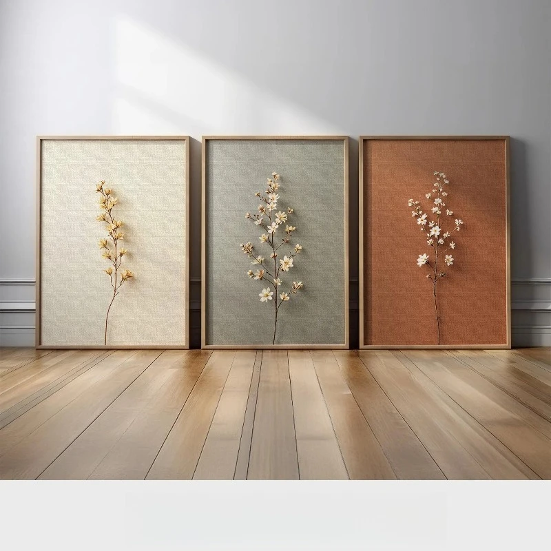 Multiple sizes 3pcs frameless  - Abstract Canvas Set ulasan dan harga