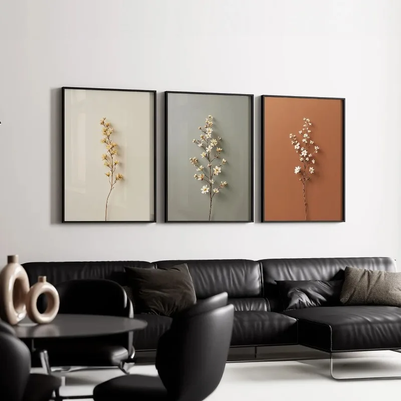 Multiple sizes 3pcs frameless  - Abstract Canvas Set ulasan dan harga