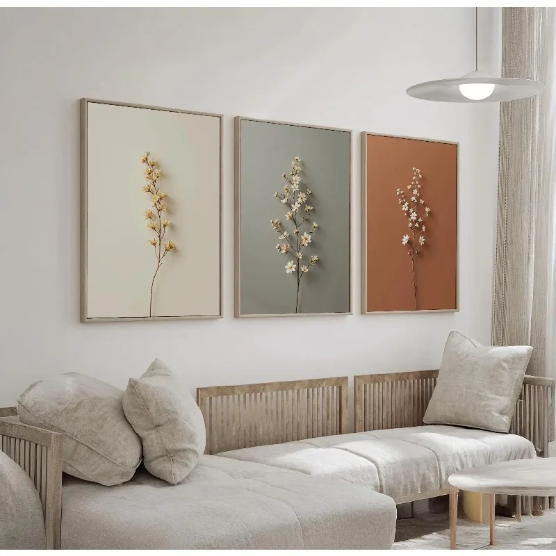 Multiple sizes 3pcs frameless  - Abstract Canvas Set ulasan dan harga