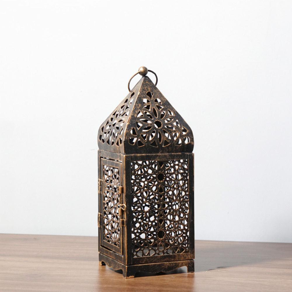Rustic Moroccan Iron Candle La - Candle Holder Decor ulasan dan harga