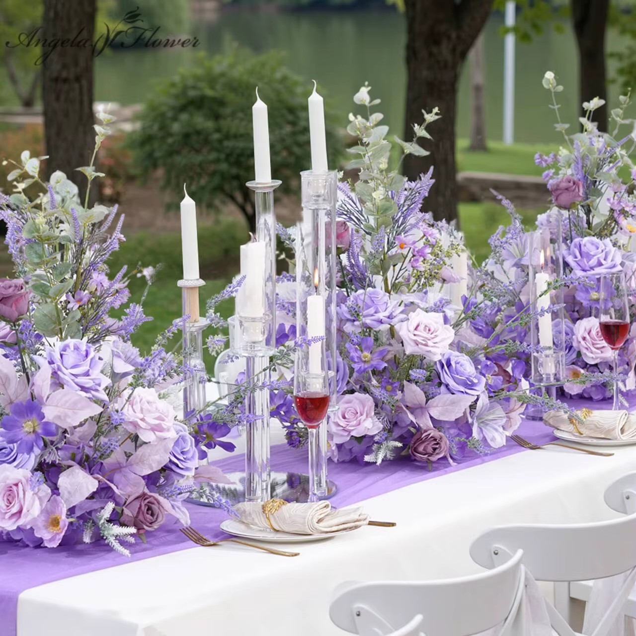 A8966 Red Free Standing Center - Table Runner ulasan dan harga
