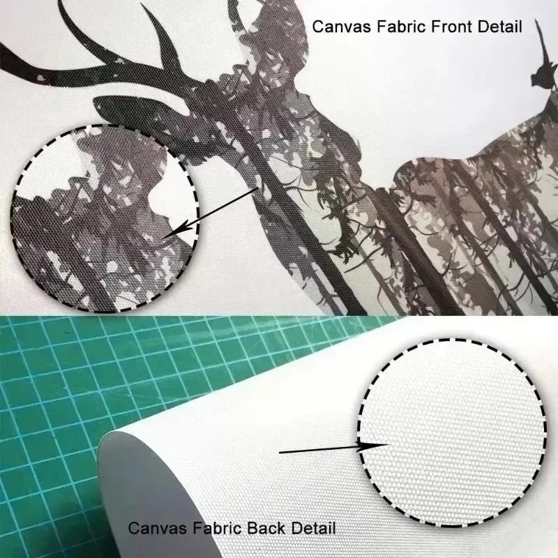(No frame)Set of 3 Unframed De - Abstract Canvas Set ulasan dan harga