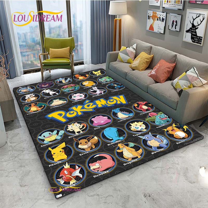 Cartoon Anime P-POCKET-MONSTER - Area Rug ulasan dan harga