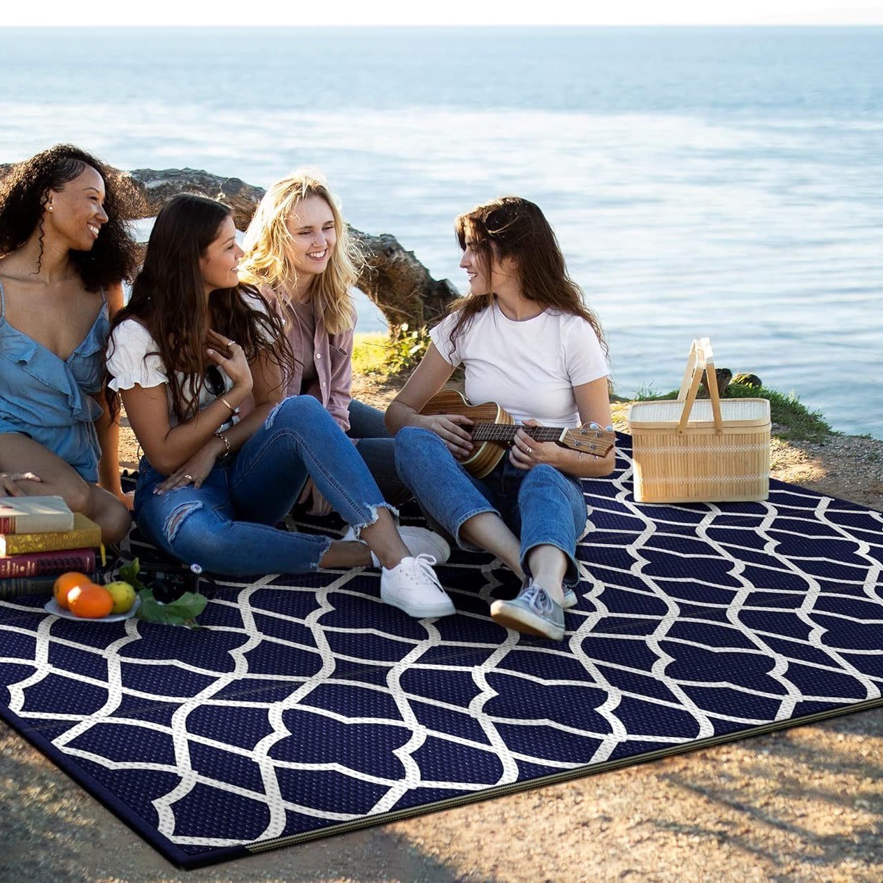 120X180cm Caravan Outdoor Rug  - Area Rug ulasan dan harga