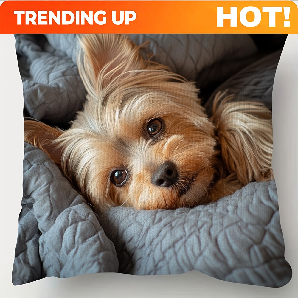 Customize 1pc Yorkshire Terrie - Throw Pillow ulasan dan harga