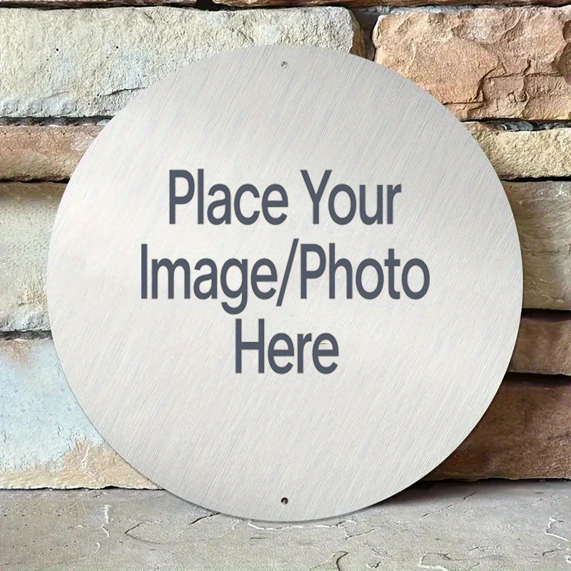 Custom Round Metal Sign with Y - Interior Design Living Room ulasan dan harga