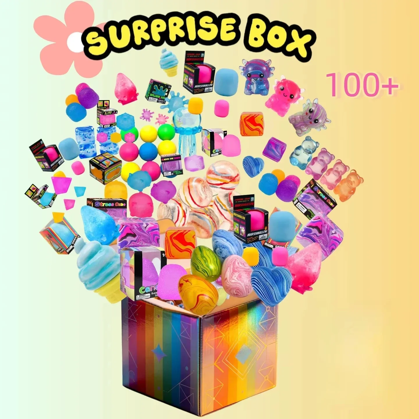 120+Pcs Surprise Box Toys Nove - Curtain Curtain ulasan dan harga
